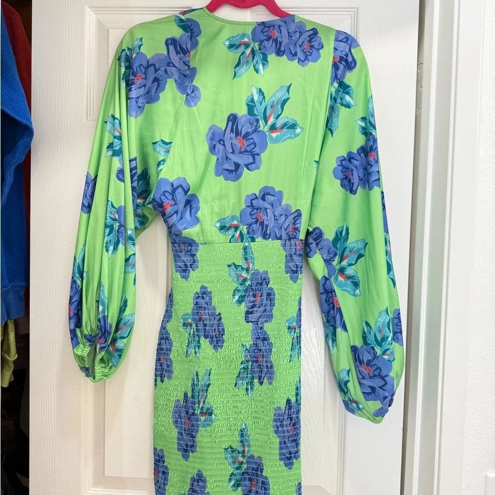 Free People Floral Tie-Front dress - Picture 3 of 3